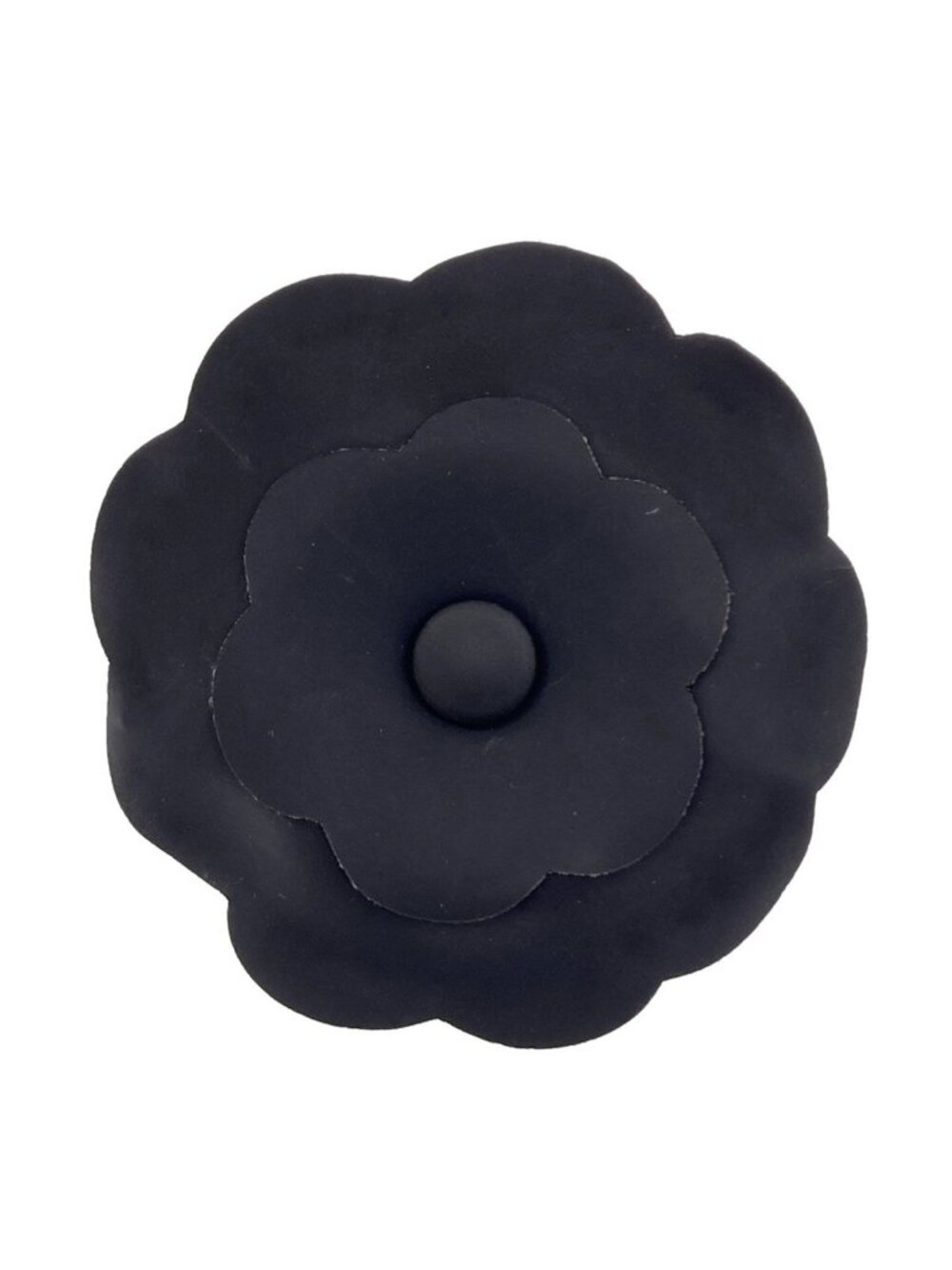 Chanel Corsage Camellia Brooch Leather
